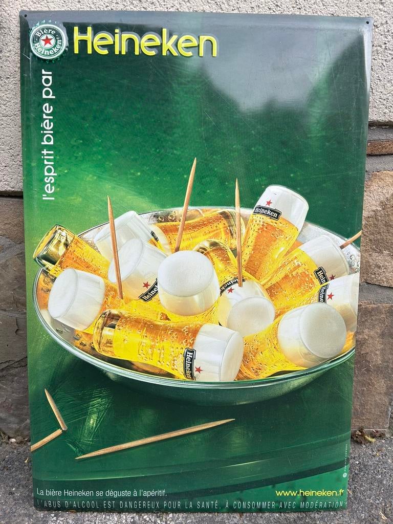 Reclame Heineken, Ophalen of Verzenden, Zo goed als nieuw, Reclamebord