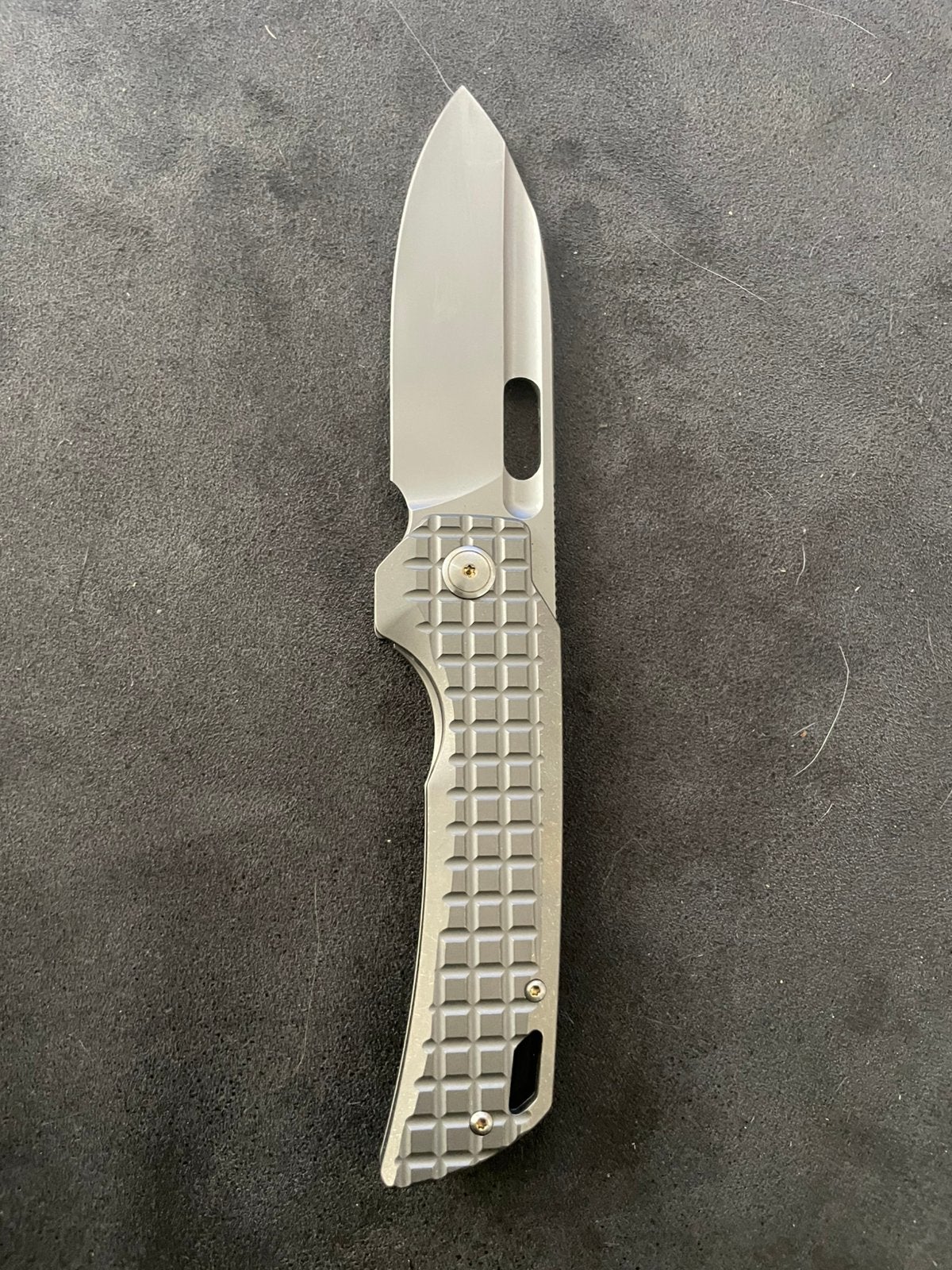 Titanium knife, Ophalen of Verzenden, Zo goed als nieuw
