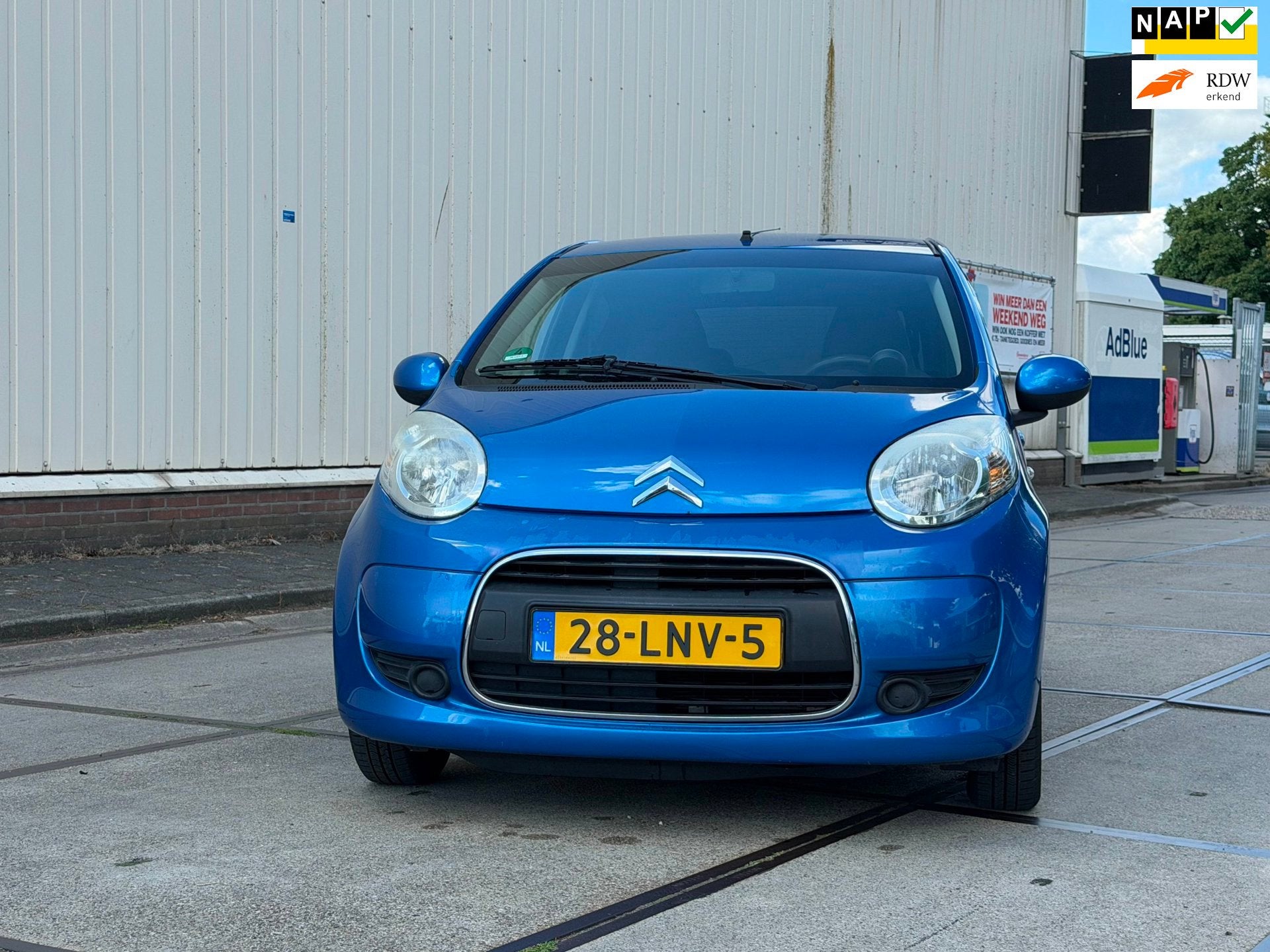 Citroen C1 1.0-12V Ambiance Automaat Airco Nap Apk, Auto's, Gebruikt, C1, 68 pk, Origineel Nederlands