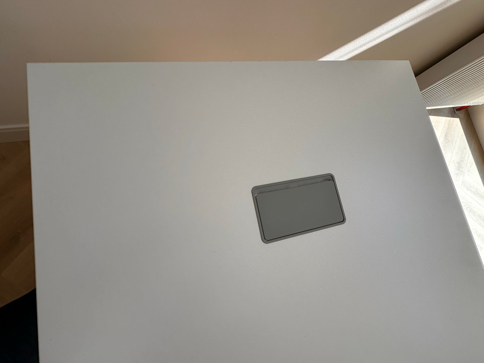IKEA kantoortafel met uitschuifbare poten 1.80 x 0.95m, Ophalen of Verzenden, Gebruikt, Rechthoekig, 50 tot 100 cm