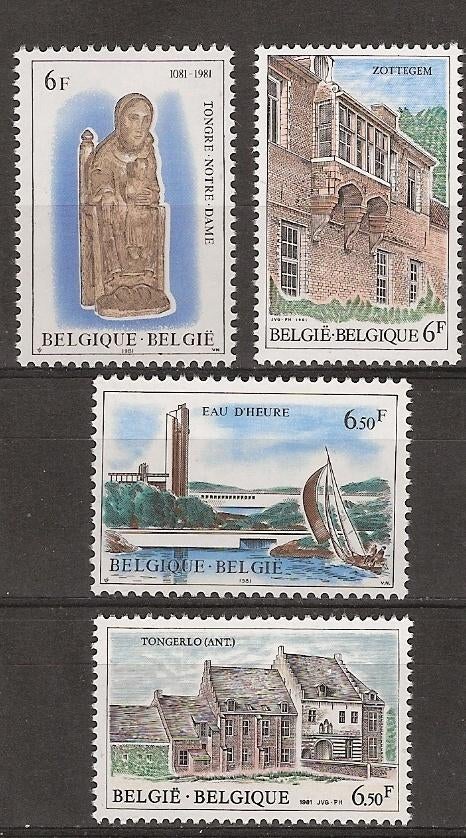 België, Toerisme, 1981., Ophalen of Verzenden, Postfris
