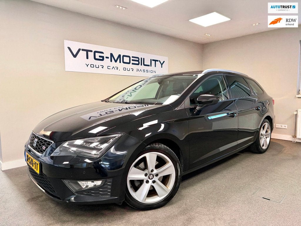 Seat Leon ST 1.4 EcoTSI FR Connect Navi|PDC V/A|CarPlay|Xeno, Auto's, Seat, Bedrijf, Te koop, Leon, ABS, Achteruitrijcamera, Adaptive Cruise Control