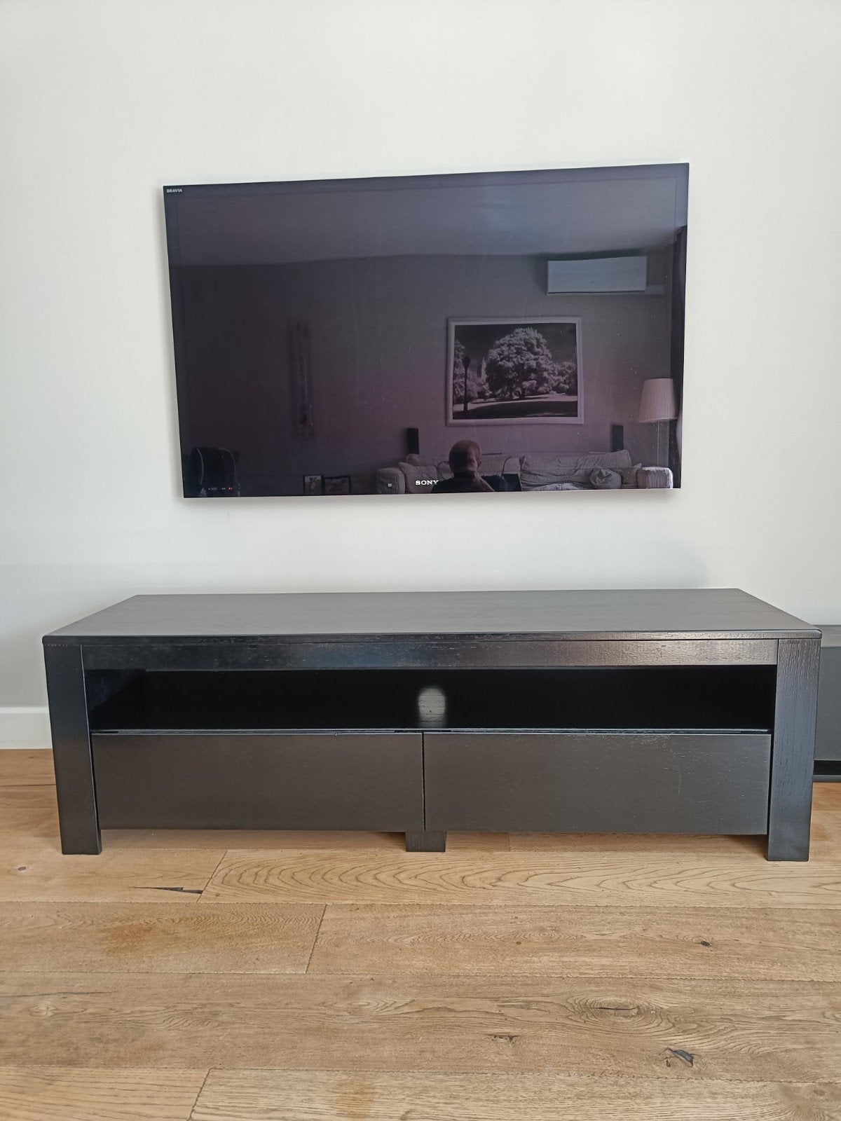 Tv meubel Woood, Ophalen, Zo goed als nieuw, 25 tot 50 cm, Minder dan 100 cm