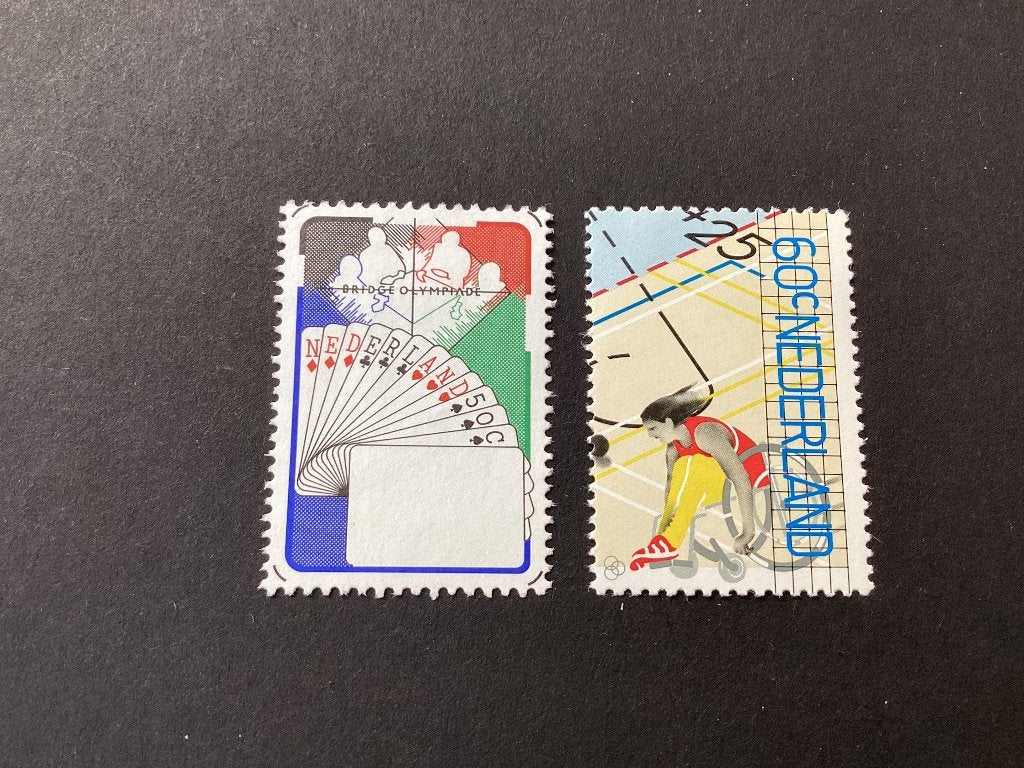 1980, Sport, 1202-1203, Verzenden, Na 1940, Postfris