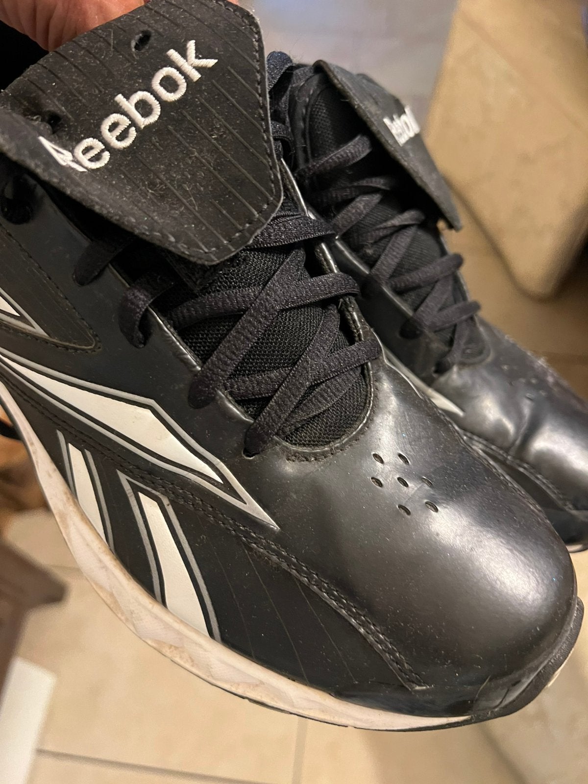 Reebox trimschoenen maat 42, Zwart, Ophalen of Verzenden, Sneakers of Gympen, Zo goed als nieuw