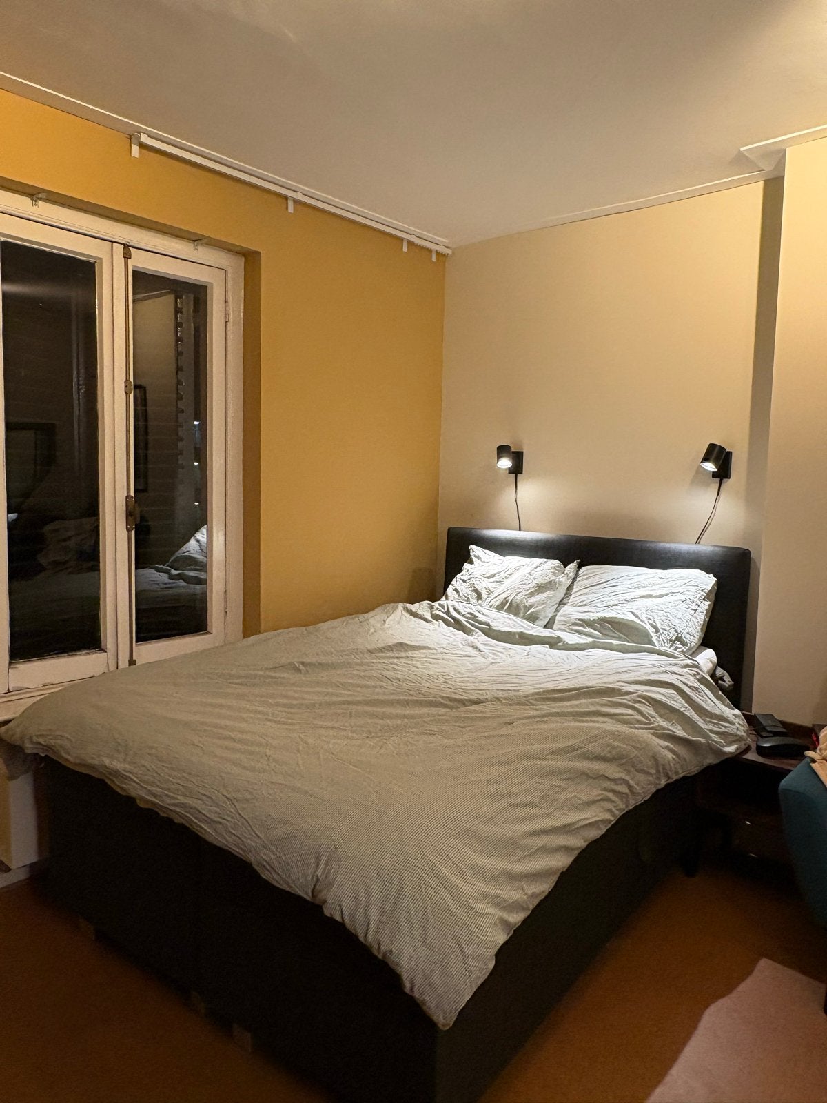 Hoog bed 140x200, Ophalen, Gebruikt, Tweepersoons, 140 cm