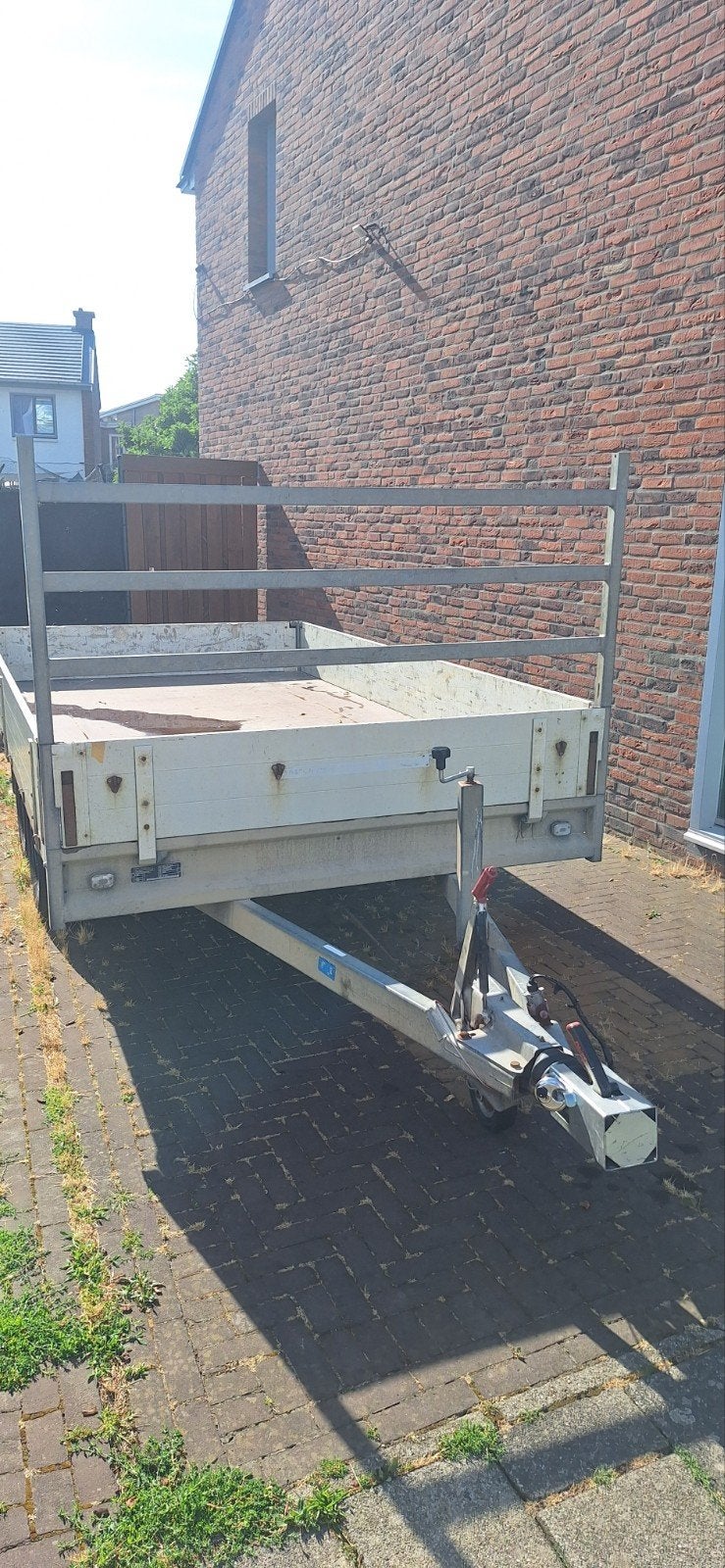 Anssems Geremde Tandemasser Aanhangwagen - 2000 kg, Ophalen, Gebruikt