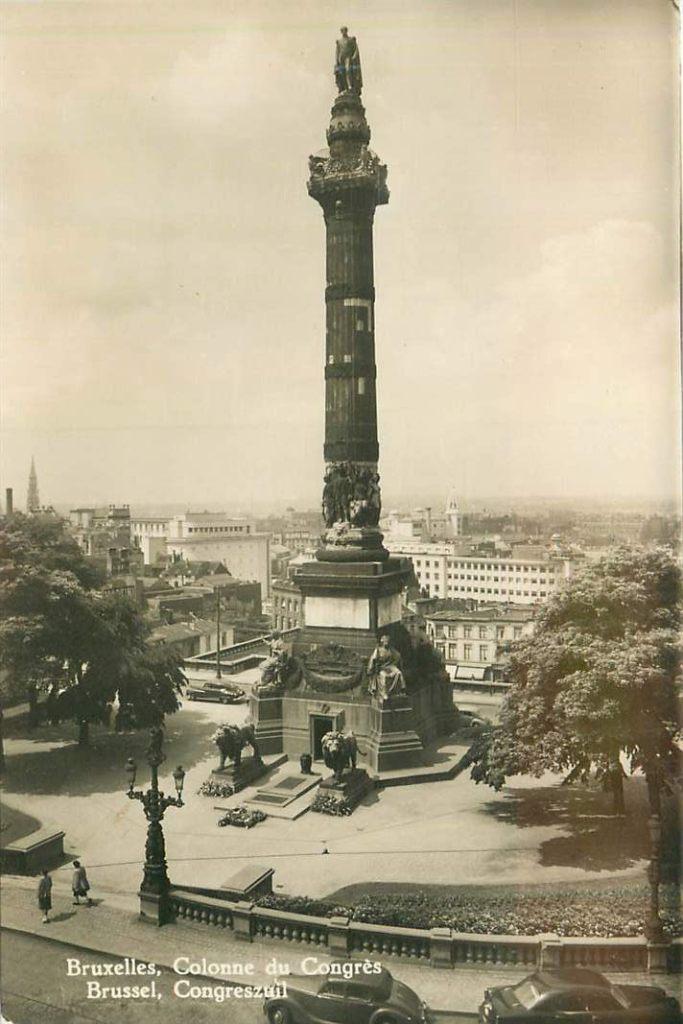 381-223-013 Bruxelles Colonne du Congres, Verzenden, Voor 1920, Overig Europa