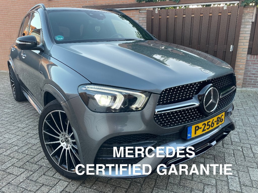 Mercedes GLE 350de 4M AMG CERTIFIED Luchtv Burm Pano DealerO, Auto's, Automaat, 4 cilinders, Verwarmde buitenspiegels, Plug-in hybride