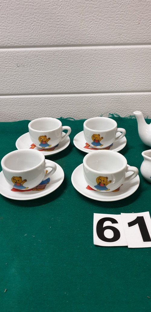 Mini servies beren, 11-delig, Ophalen of Verzenden
