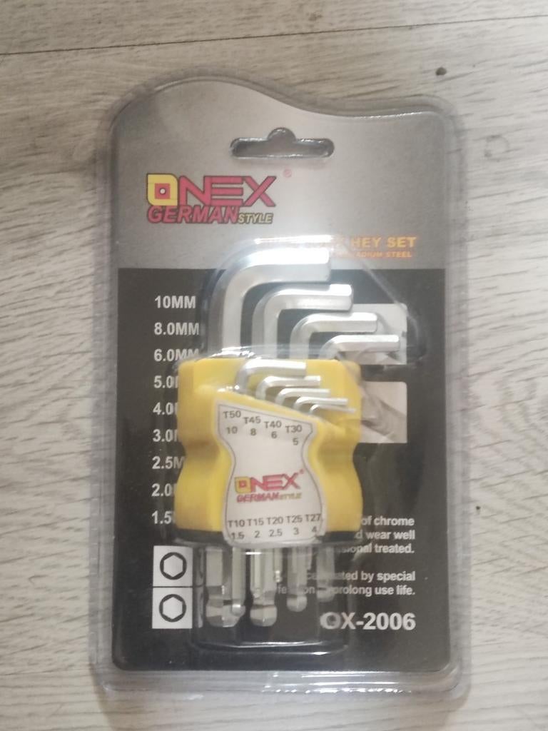 9 PCS Torx Hey set, Ophalen of Verzenden, Nieuw