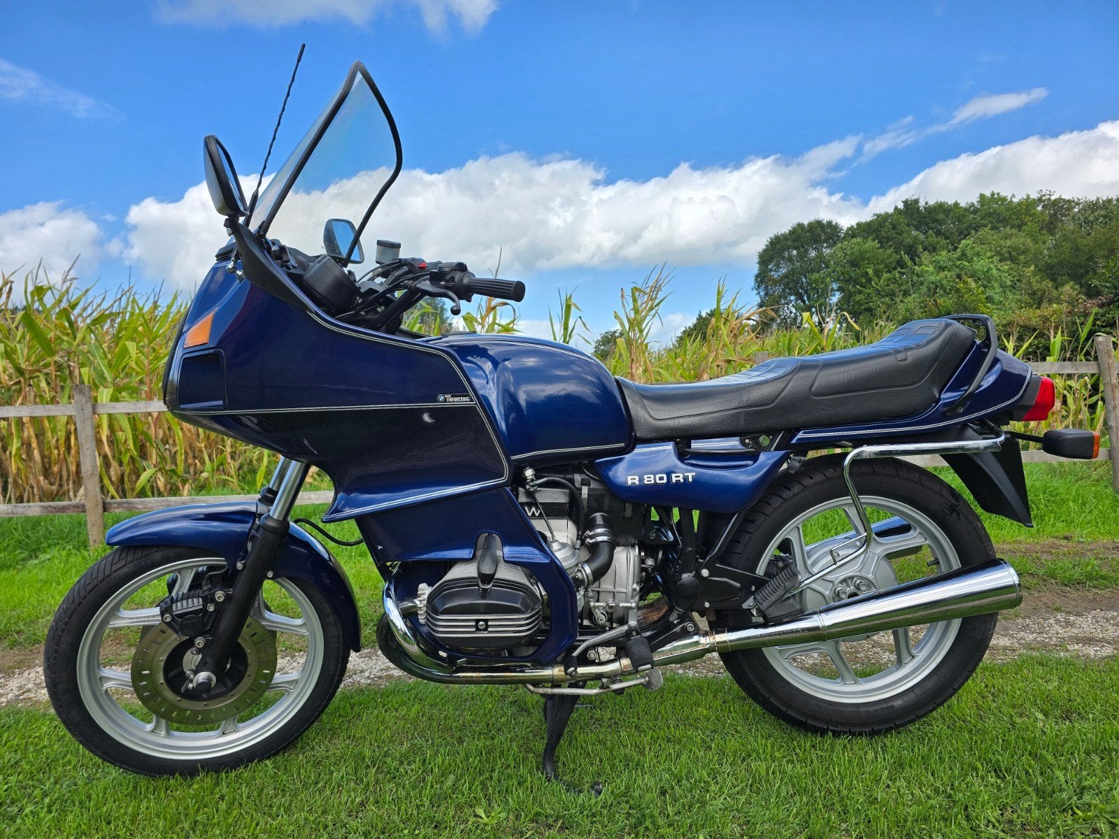 BMW R80 RT (R 80 RT) 1990, 48.411 km, originele koffers, 2 cilinders, Occasion, Particulier, Meer dan 35 kW