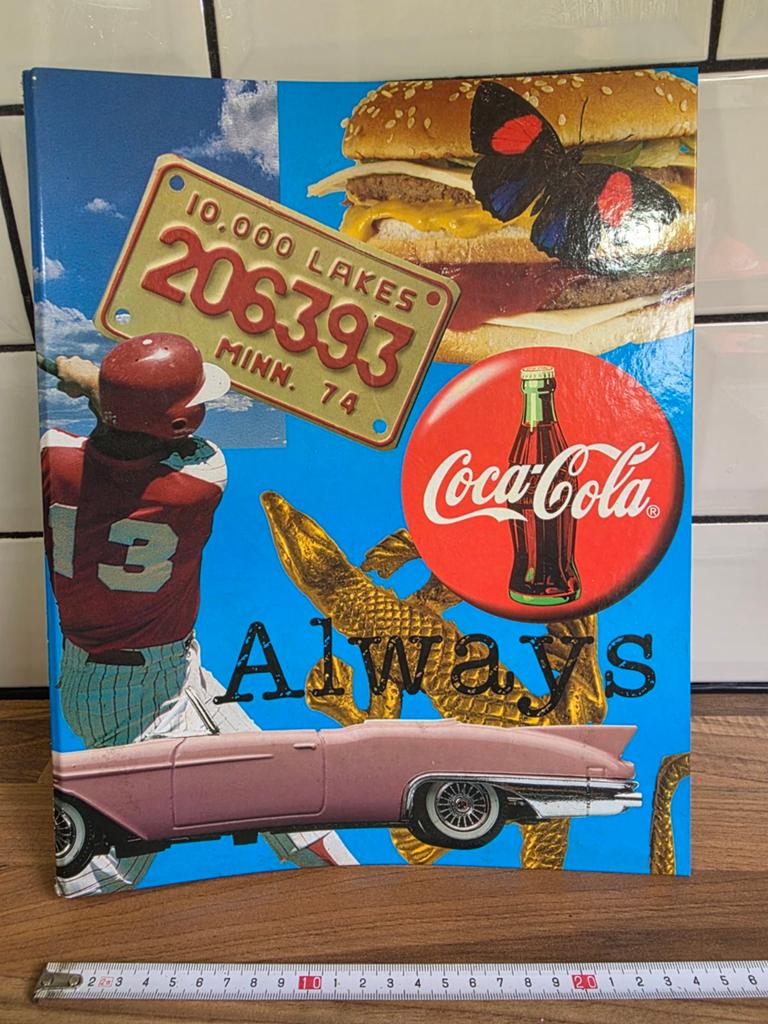 Vintage Coca-Cola Ringband - Uniek Design uit 1994, Ophalen of Verzenden, Gebruikt, Overige typen