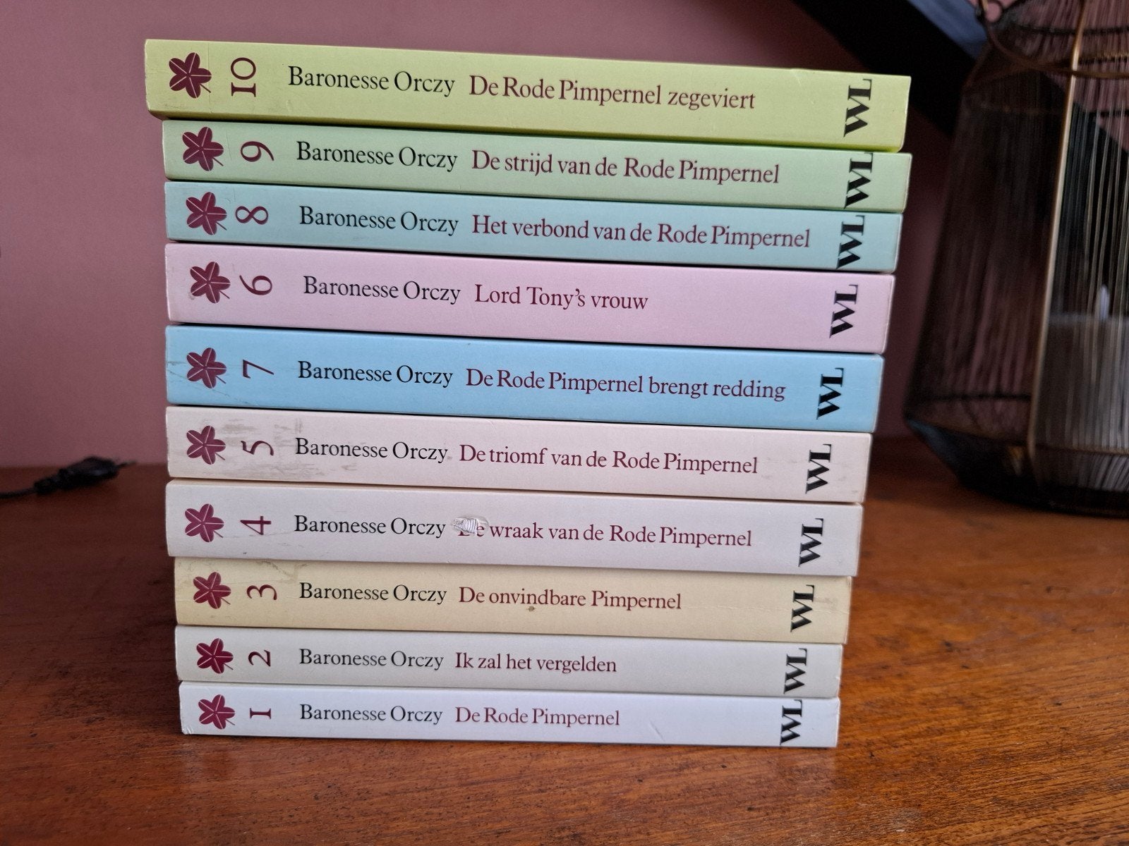 De Rode Pimpernel, 10 delen, Boeken, Ophalen, Gelezen