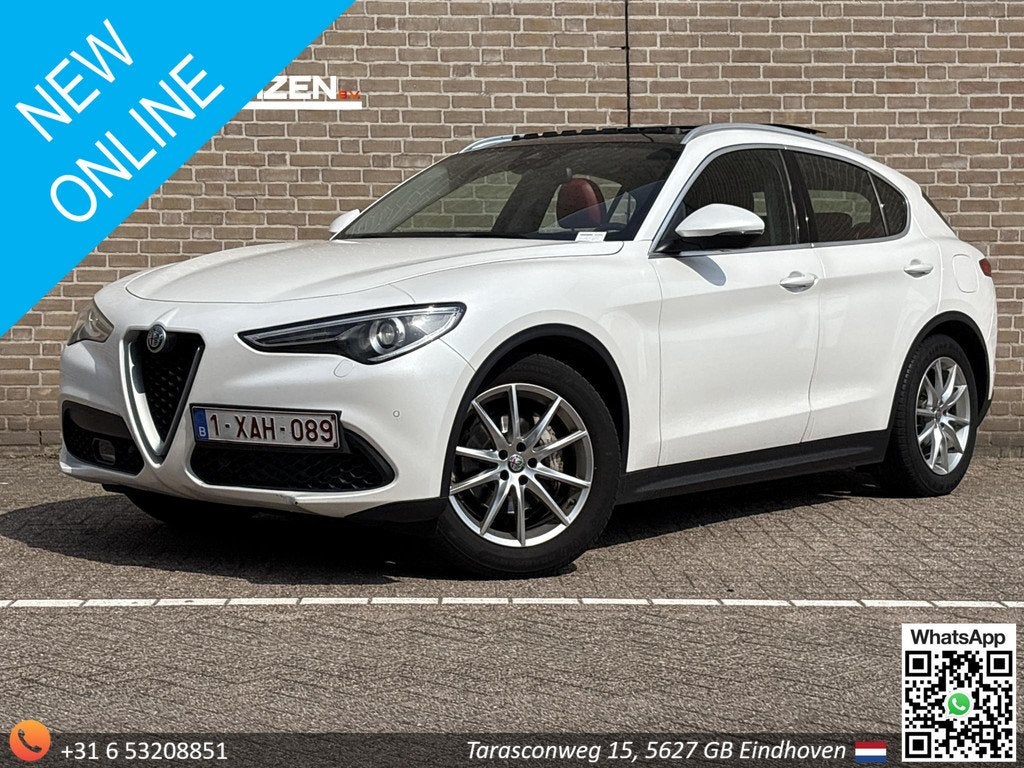 Alfa Romeo Stelvio 2.2d Super | € 11.400,- NETTO! | Leder, Auto's, Alfa Romeo, Automaat, Achterwielaandrijving, Gebruikt, Euro 6