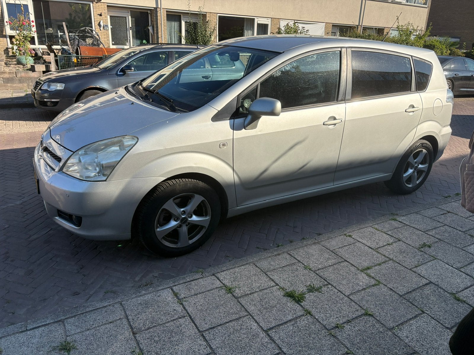 Toyota Corolla Verso 1.8 Vvt-i 5P 2006 Grijs, Auto's, 1330 kg, Zwart, 4 cilinders, 129 pk