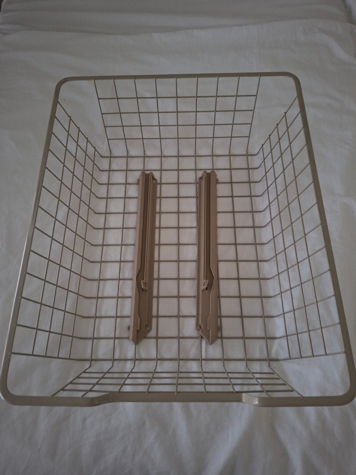 komplement draadmand beige/bruin, Huis en Inrichting, Kasten | Kledingkasten, Ophalen, Kunststof, 50 tot 100 cm, Minder dan 100 cm