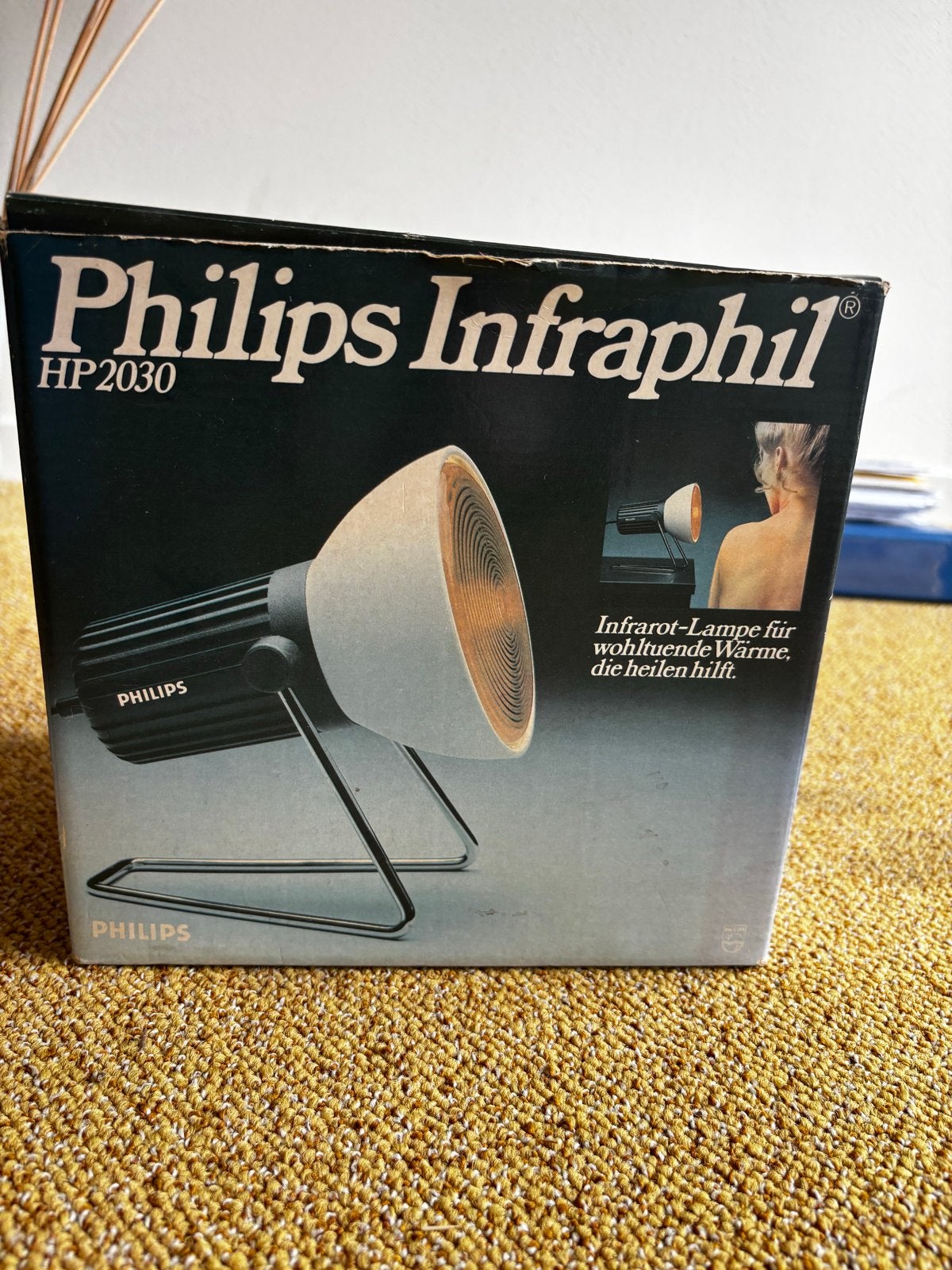 Philips Infraphil HP2030 Infraroodlamp - Zo goed als nieuw, Ophalen of Verzenden, Zo goed als nieuw, Overige typen