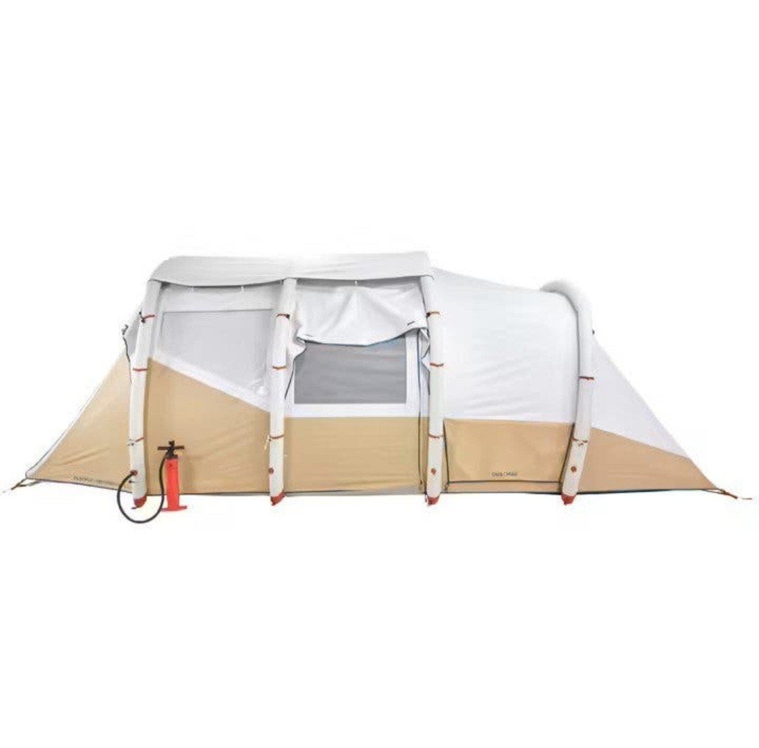 Quechua 6.3 opblaasbare tent 6 persoons, Ophalen, Zo goed als nieuw, Meer dan 6