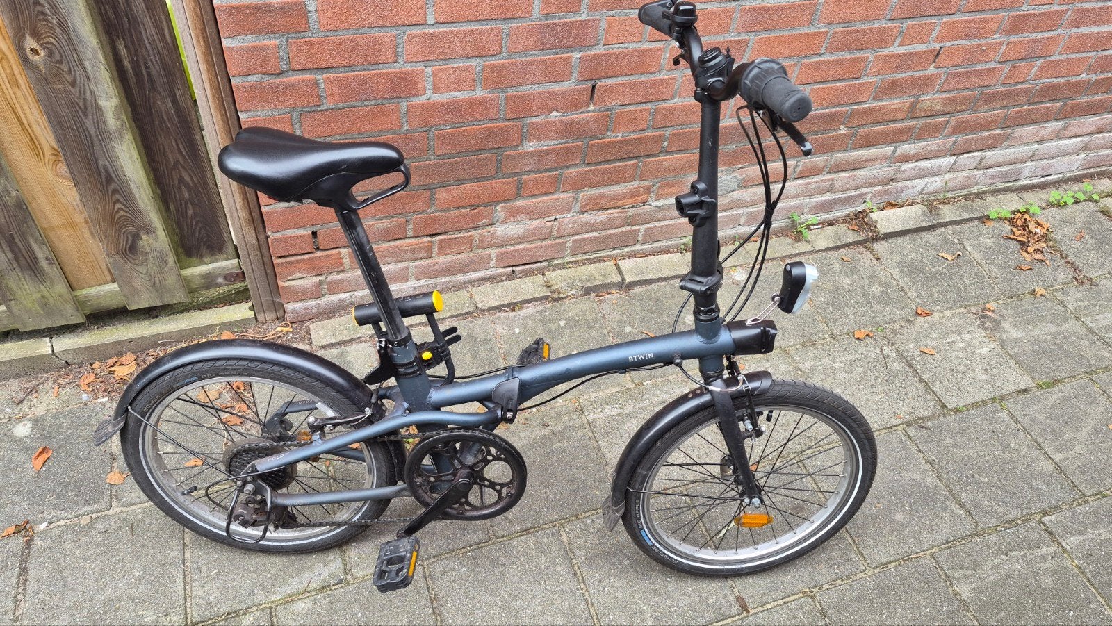 Vouwfiets B'Twin Tilt 500 Decathlon - Compact en Handig, 20 inch of meer, Gebruikt, Versnellingen, Totaal opvouwbaar