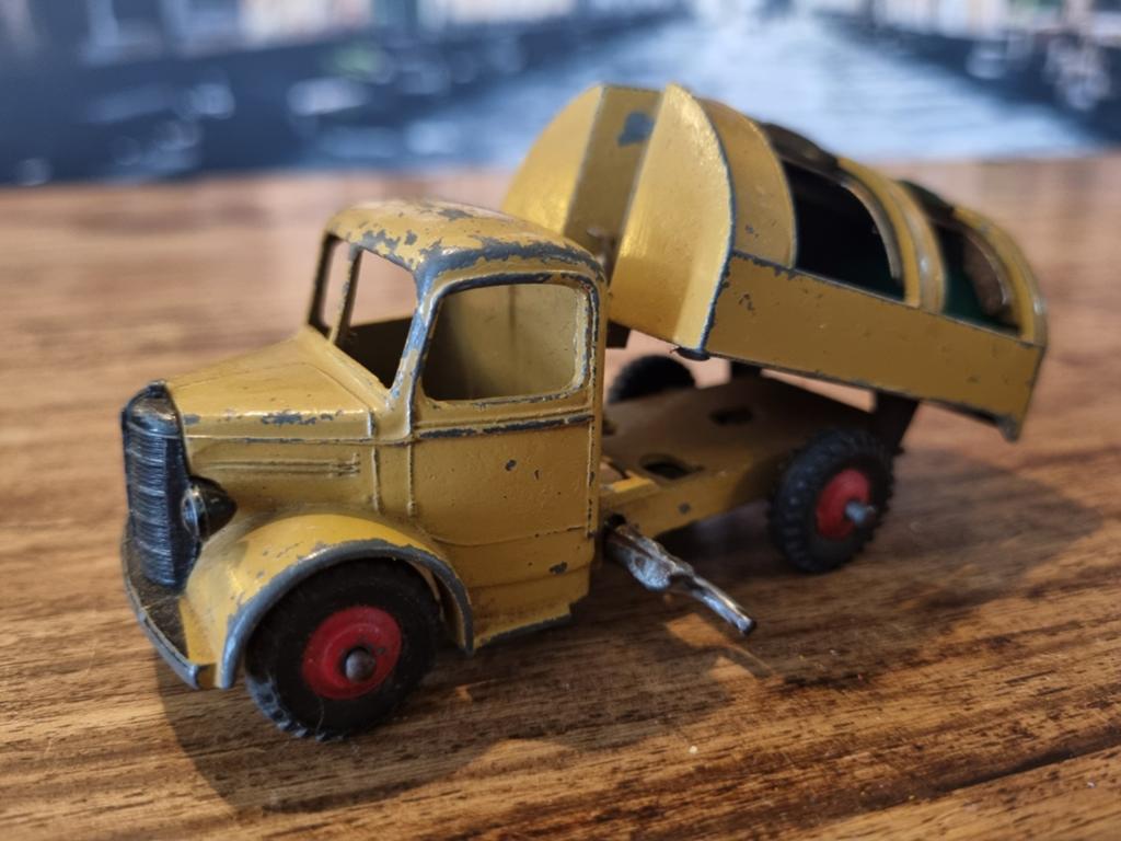 Vintage Dinky Toys Bedford Vuilniswagen, Antiek en Kunst, Ophalen of Verzenden