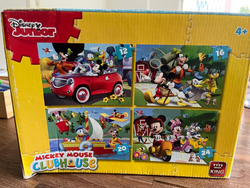 Puzzel Disney junior, Ophalen, Gebruikt
