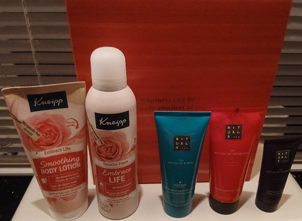Rituals en Kneipp bodycream en douchegel voor een leuke prys, Verzenden, Nieuw, Bodylotion, Crème of Olie