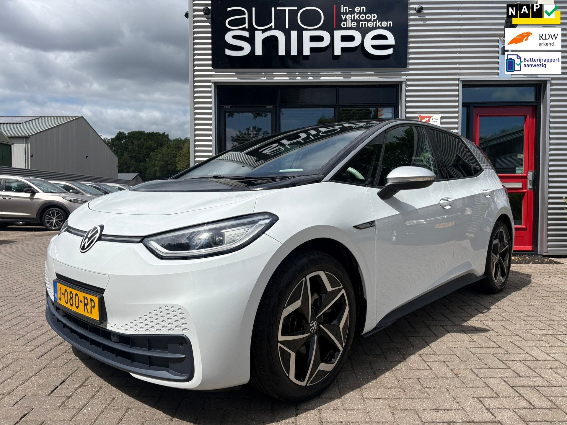 Volkswagen ID.3 First Plus 58 kWh -SOH 90.52%-TREKHAAK-KEYLE, Auto's, Volkswagen, Automaat, 966 min, Gebruikt, Automatische klimaatregeling