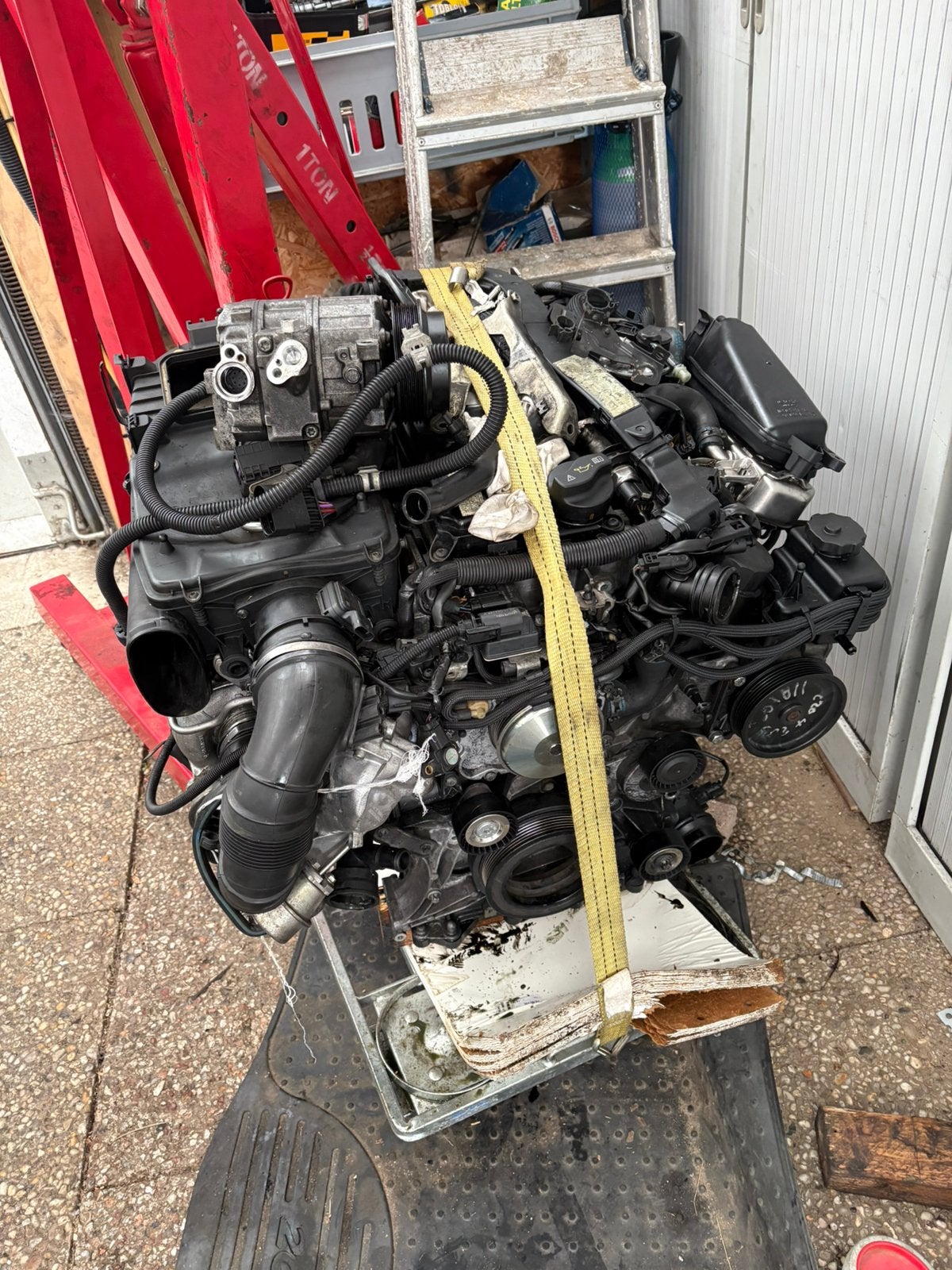 Motor mercedes 250cdi, Ophalen, Gebruikt, Mercedes-Benz