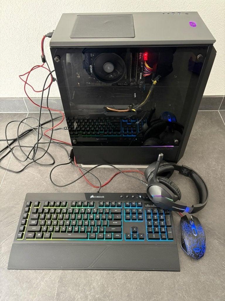 Pc, Ophalen, 8 GB, Zelf gebouwde pc, AMD Ryzen 5
