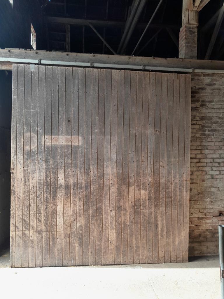 Houten schuifdeur, Doe-het-zelf en Verbouw, Ophalen, Schuifdeur, Binnendeur, 200 tot 215 cm