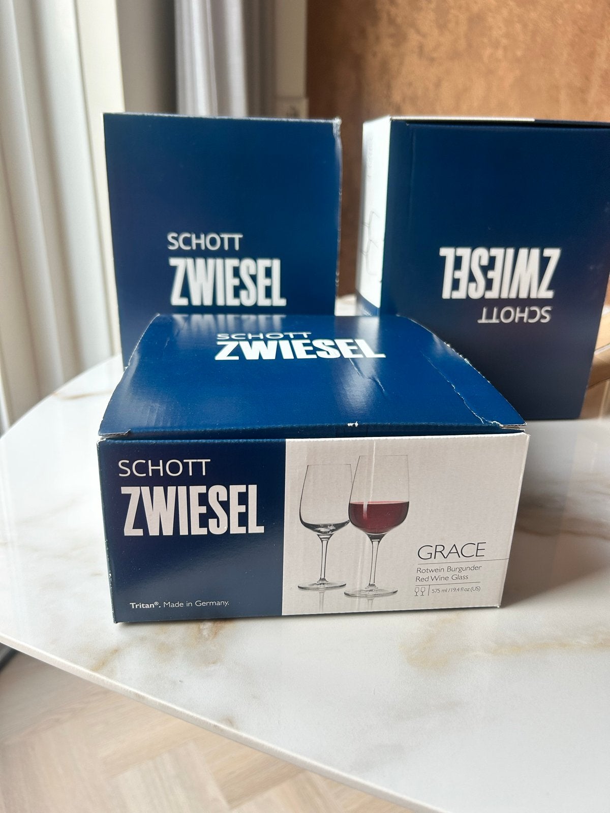 Schott Zwiesel rode wijn glazen  (6 stuks), Ophalen, Nieuw, Overige merken, Glas