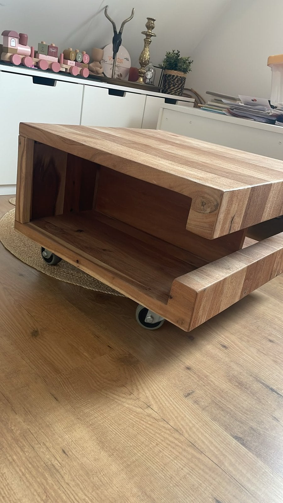 Xoon salontafel, Ophalen, 50 tot 100 cm, Vierkant, 50 tot 100 cm