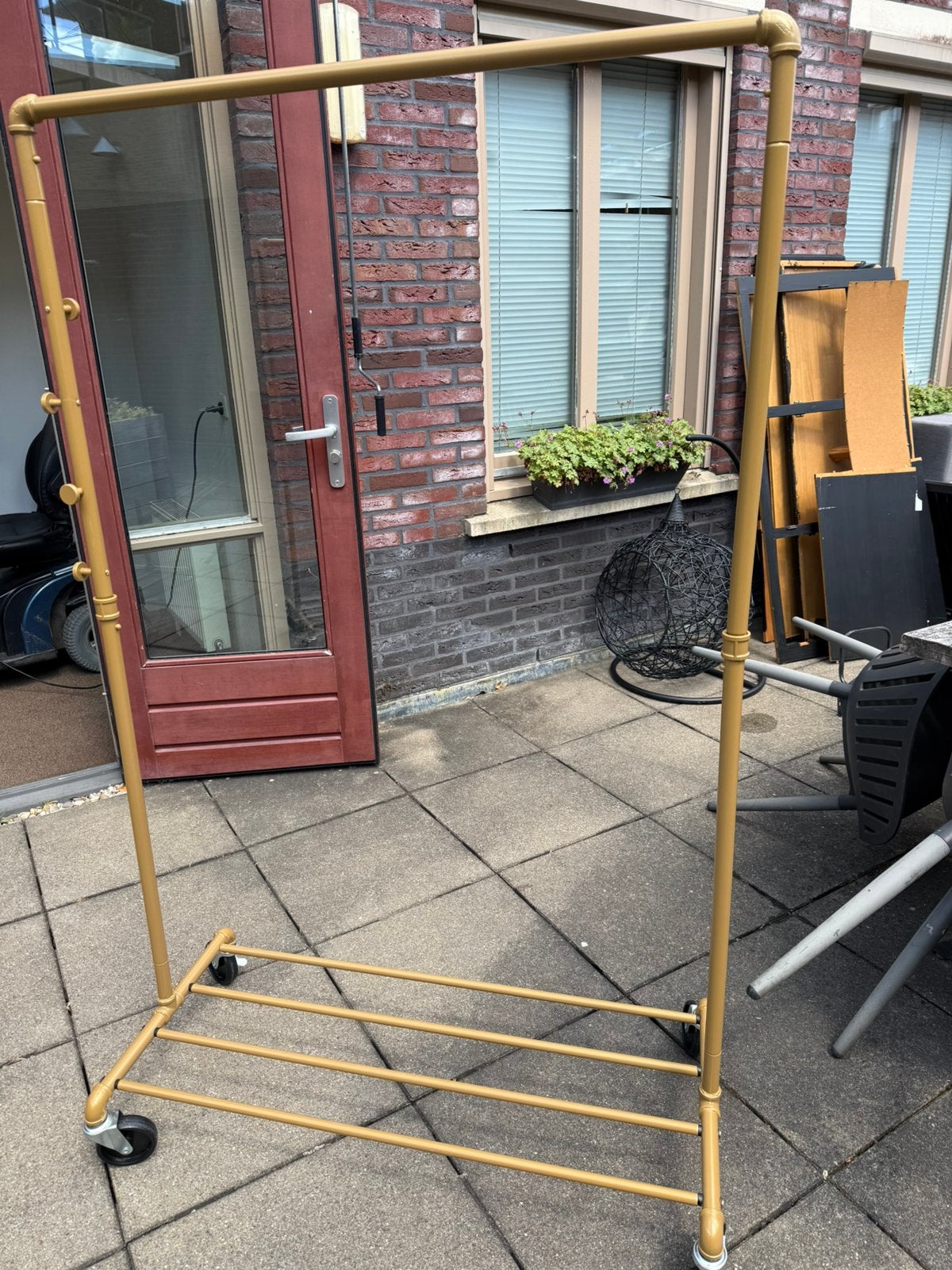 Kledingrek te koop , goud, Ophalen of Verzenden, Zo goed als nieuw