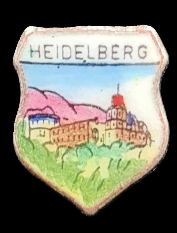 Heidelberg speld, Verzamelen, Speldjes, Pins en Buttons, Verzenden, Nieuw, Stad of Land, Speldje of Pin