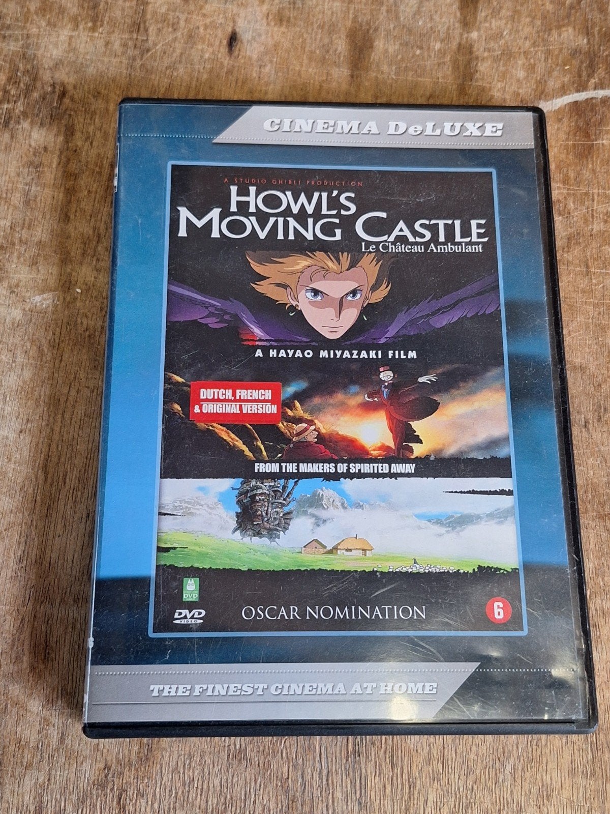 Howl's Moving Castle DVD - Studio Ghibli (NL, FR, EN), Cd's en Dvd's, Gebruikt, Animatie, Anime (Japans), Ophalen of Verzenden