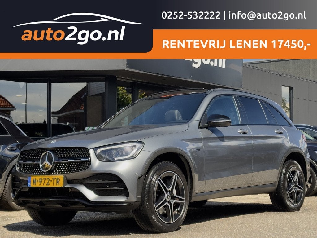 Mercedes-Benz GLC 300e 4MATIC AUT9 AMG-STYLE PANODAK LEDER N, Auto's, Mercedes-Benz, Te koop, GLC, 360° camera, 4x4, ABS, Achteruitrijcamera