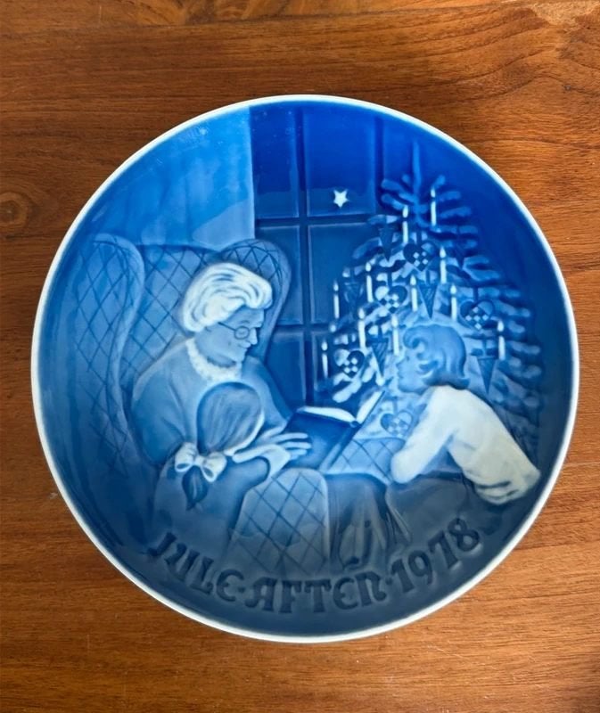 Bing & Grondahl kerst wandbord 1978, Ophalen of Verzenden, Zo goed als nieuw