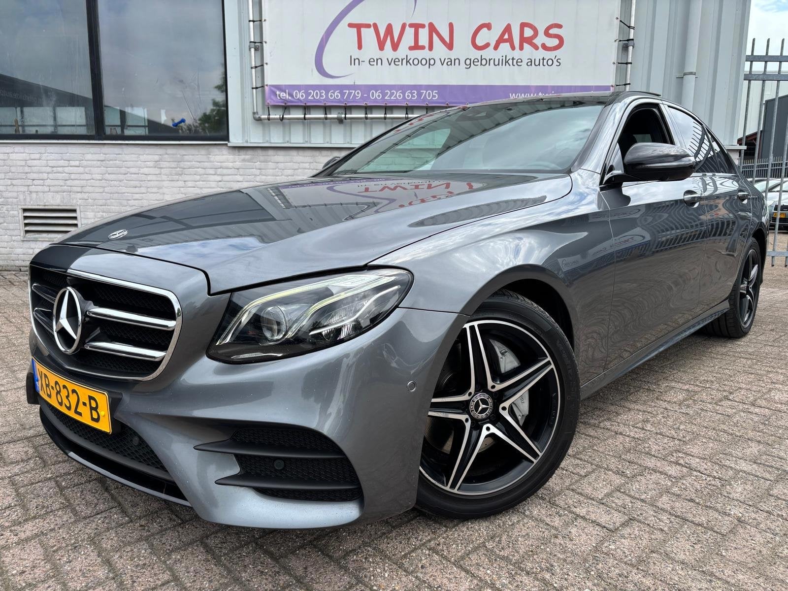 Mercedes-Benz E-klasse 200 d AMG PANO MULTIBEAM WIDESCREEN 3, Automaat, Achterwielaandrijving, Gebruikt, 4 cilinders