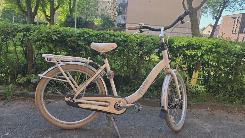 Giant moederfiets met kinderzitje, 26 inch, 8 versnellingen, Fietsen en Brommers, Fietsen | Dames | Moederfietsen, Gebruikt, Versnellingen