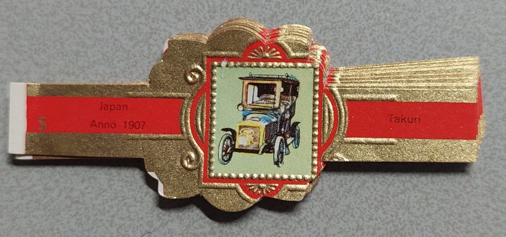 Sigarenbandjes, Ophalen of Verzenden, Gebruikt, Sigarenbandjes