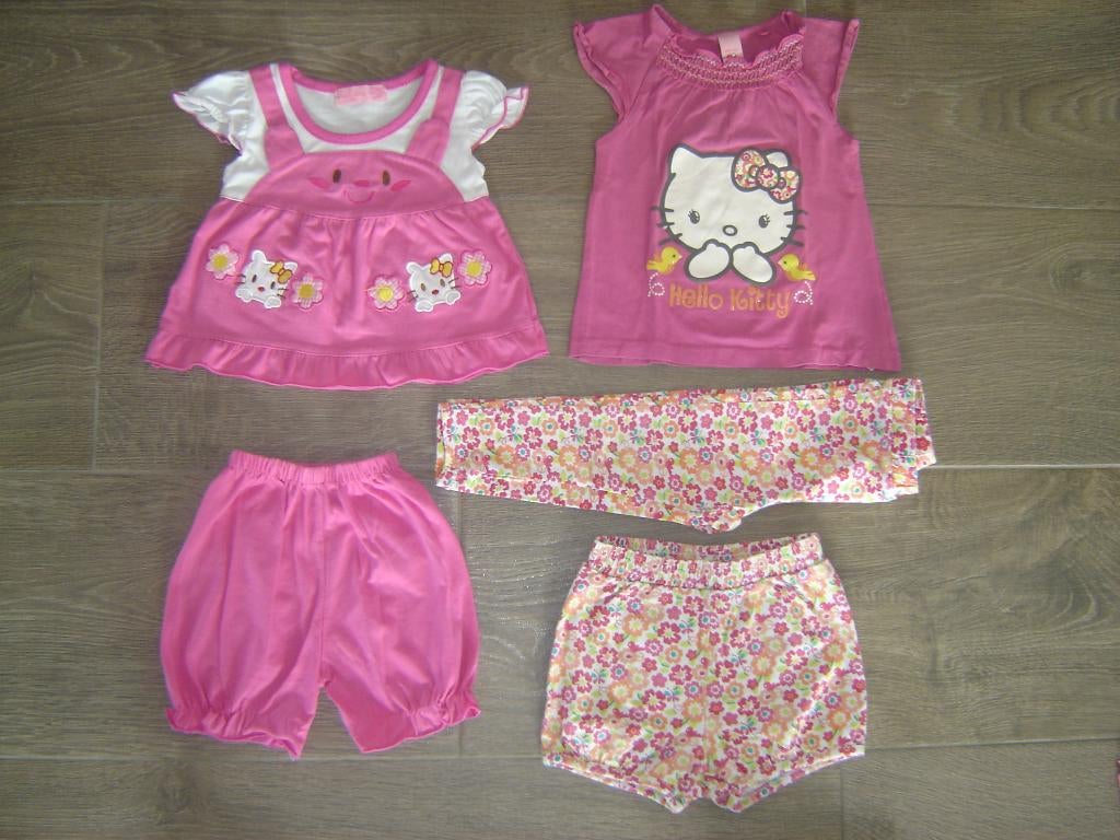 setjes oa hello kitty 86, Gebruikt, Meisje, Ophalen of Verzenden, Setje