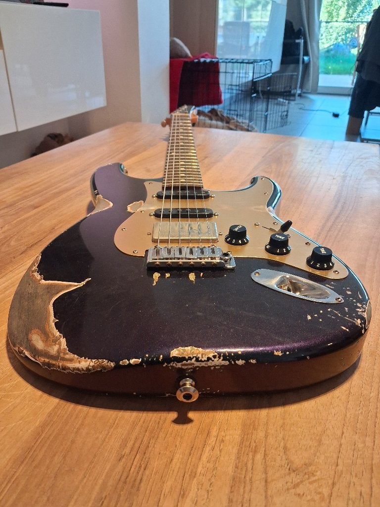 Haar stratocaster, Ophalen, Zo goed als nieuw, Solid body, Overige merken