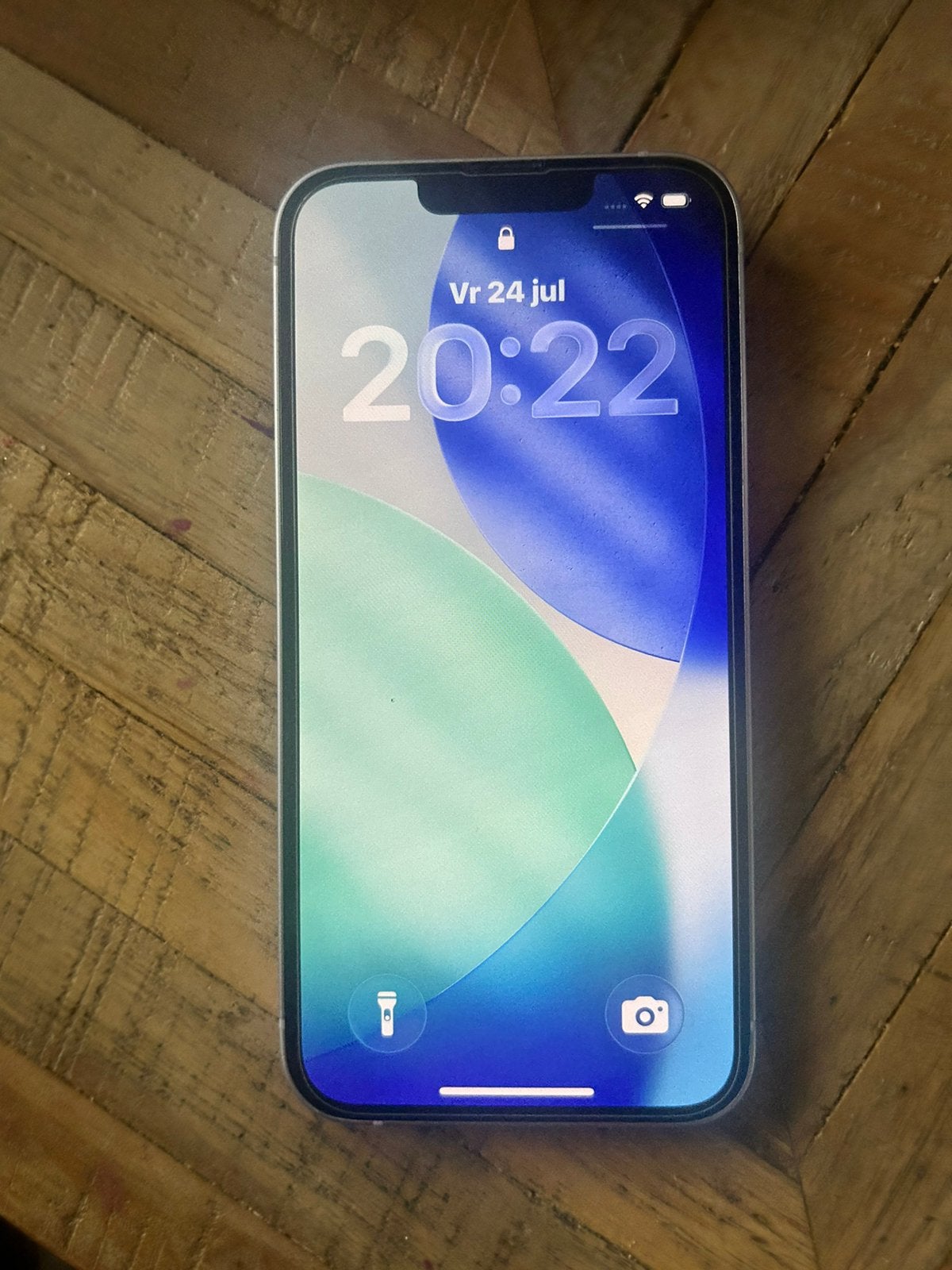 Zgan iphone 14 met beschermhoes, Ophalen, 128 GB, Paars, Zo goed als nieuw