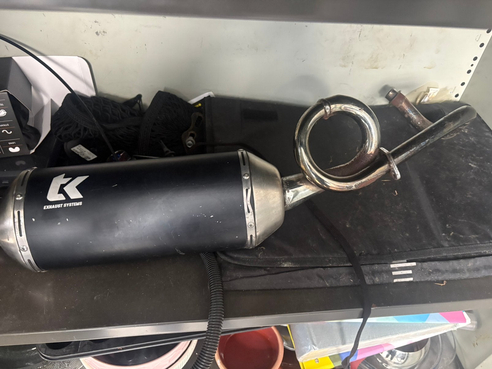 turbo kit uitlaat., Ophalen