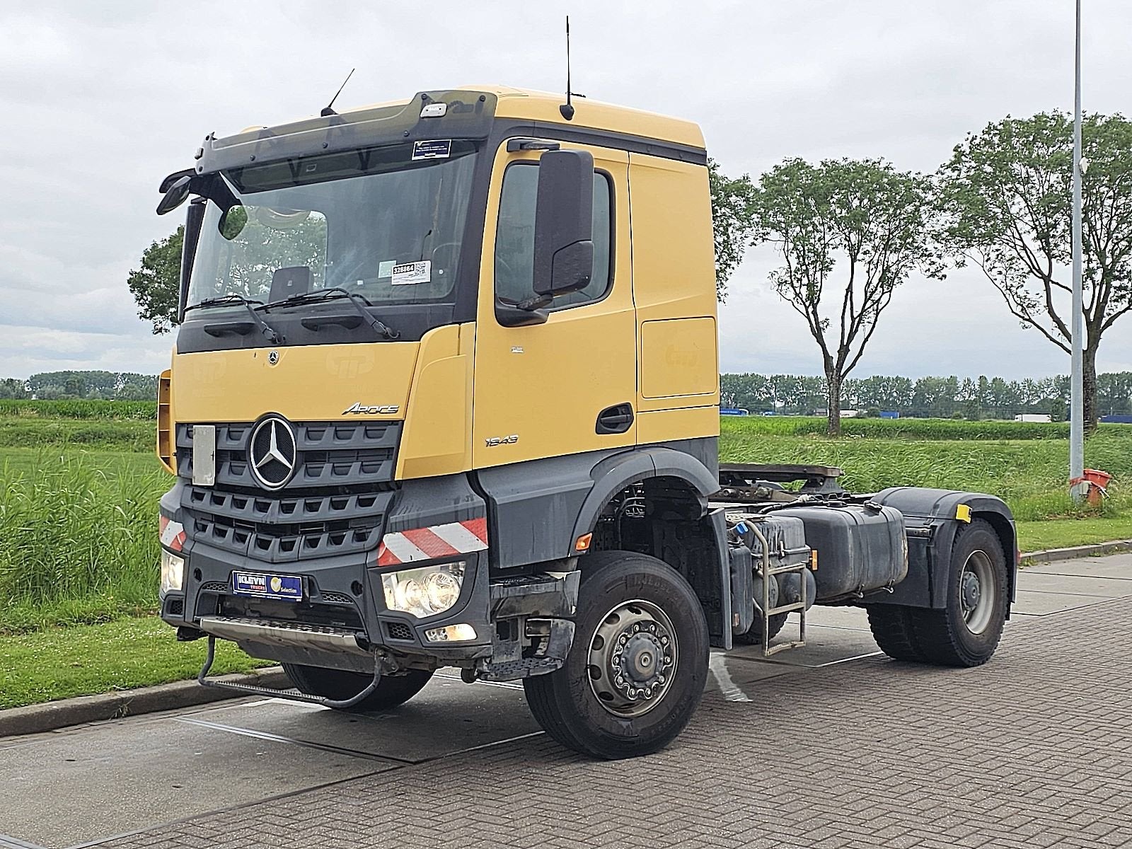 MERCEDES-BENZ ACTROS 2043 AS steel suspension, Automaat, Euro 6, 428 pk, Bedrijf