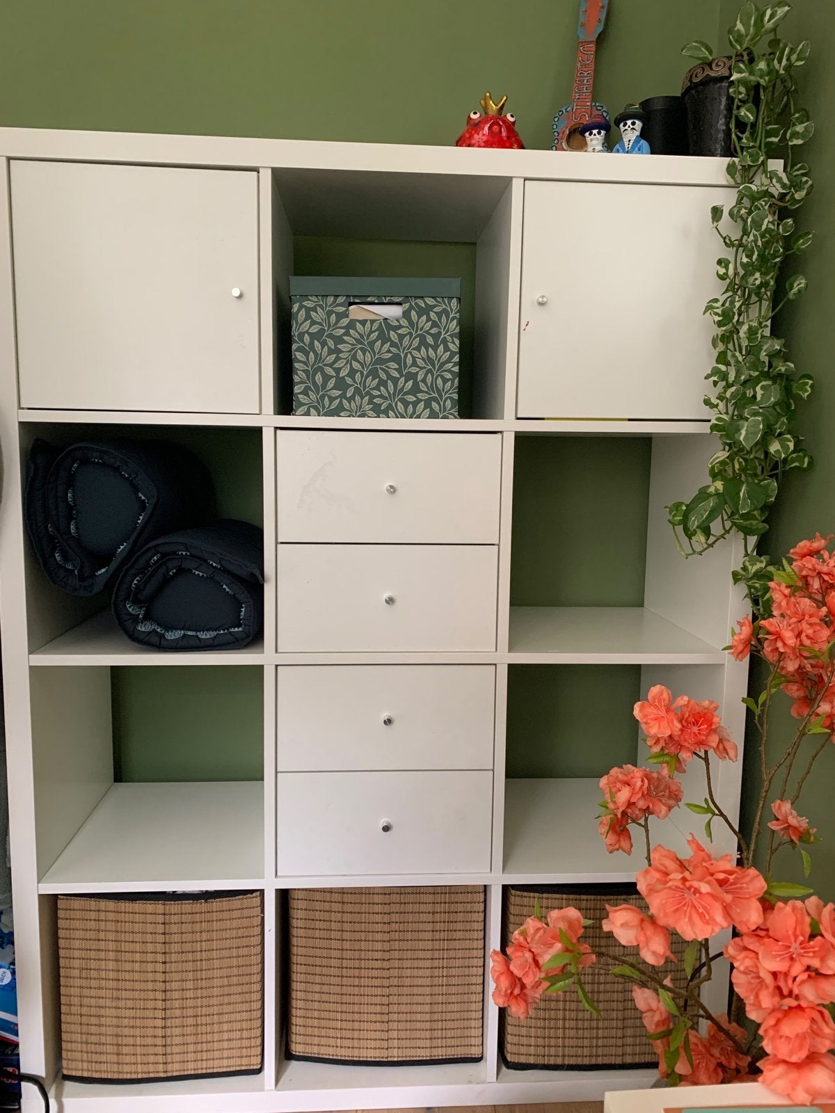 IKEA KALLAX Kast met lades en deuren, Ophalen, Zo goed als nieuw
