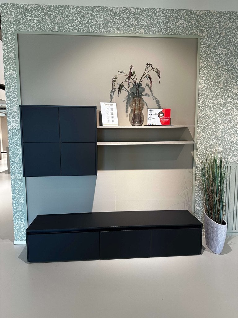 TV / Wandmeubel Zwart. Incl Anti Fingerprint Coating!, Rother Strasse 1, Schueller, Nieuw, Info@schueller.de