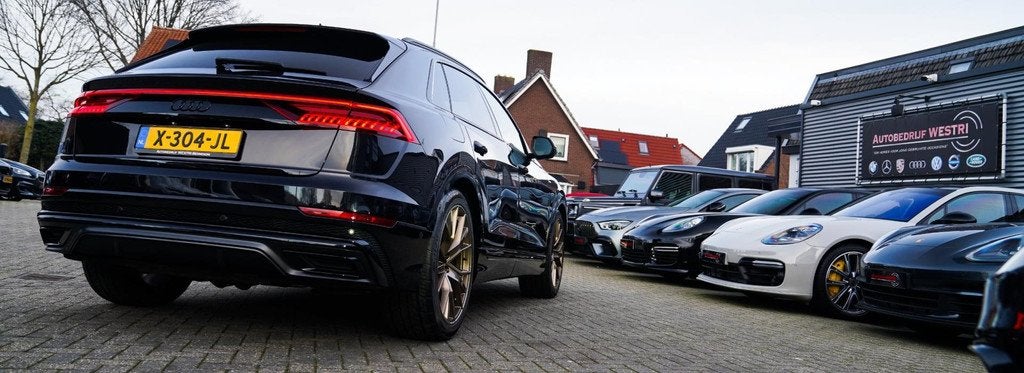 Audi Q8 60 TFSI e quattro Competition | Achterbank Verwarmin, Automaat, 14 kWh, Gebruikt, 2995 cc