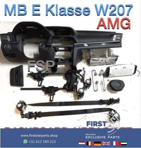 W207 E Klasse Coupé Cabrio Facelift AMG dashboard airbag set, Gebruikt, -, Ophalen of Verzenden, -